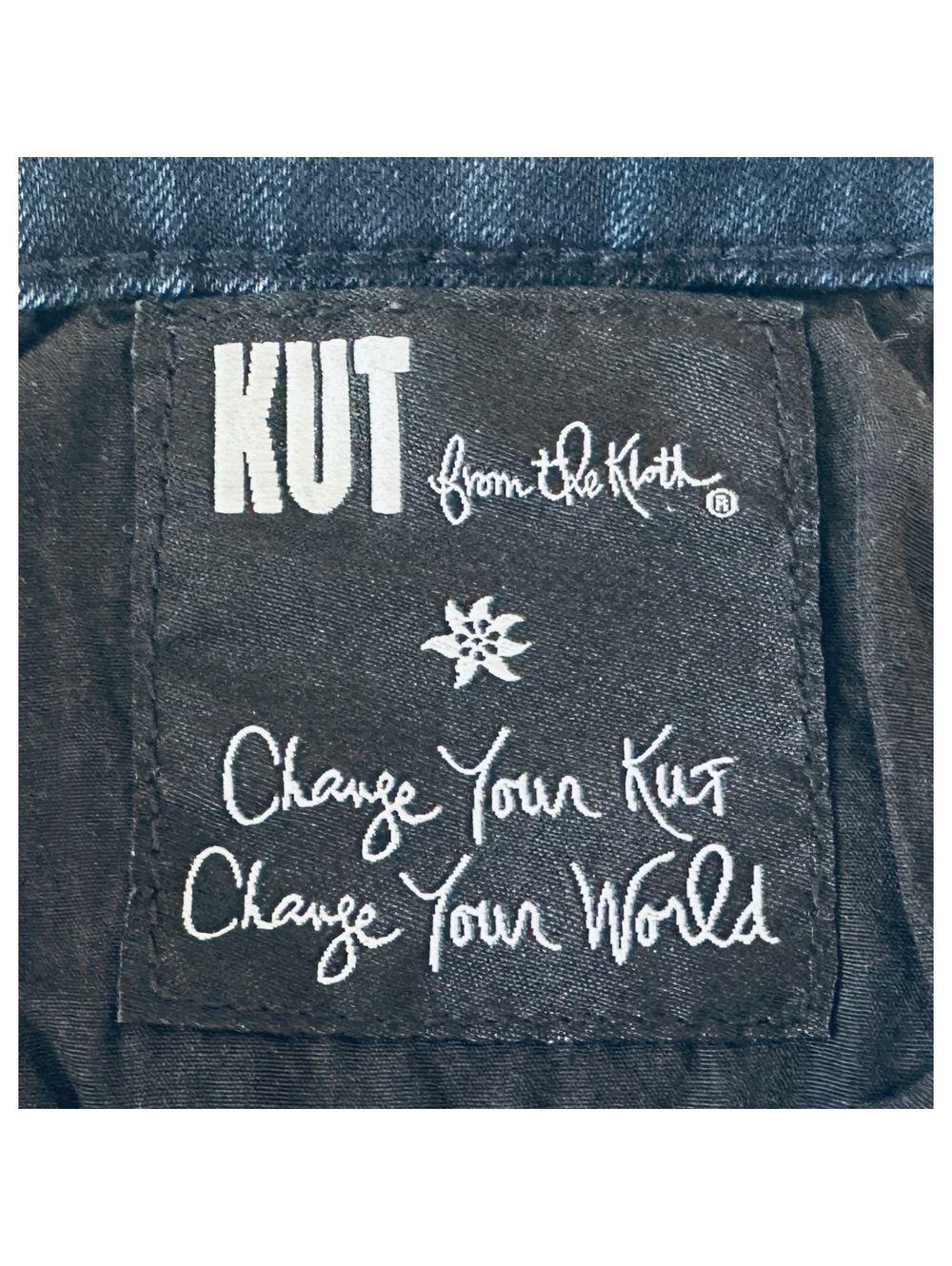 Med-Dark Blue Women's Kut from the Kloth “Baby Bootcut”Jeans Size 10 Exc.Cond - Picture 10 of 14